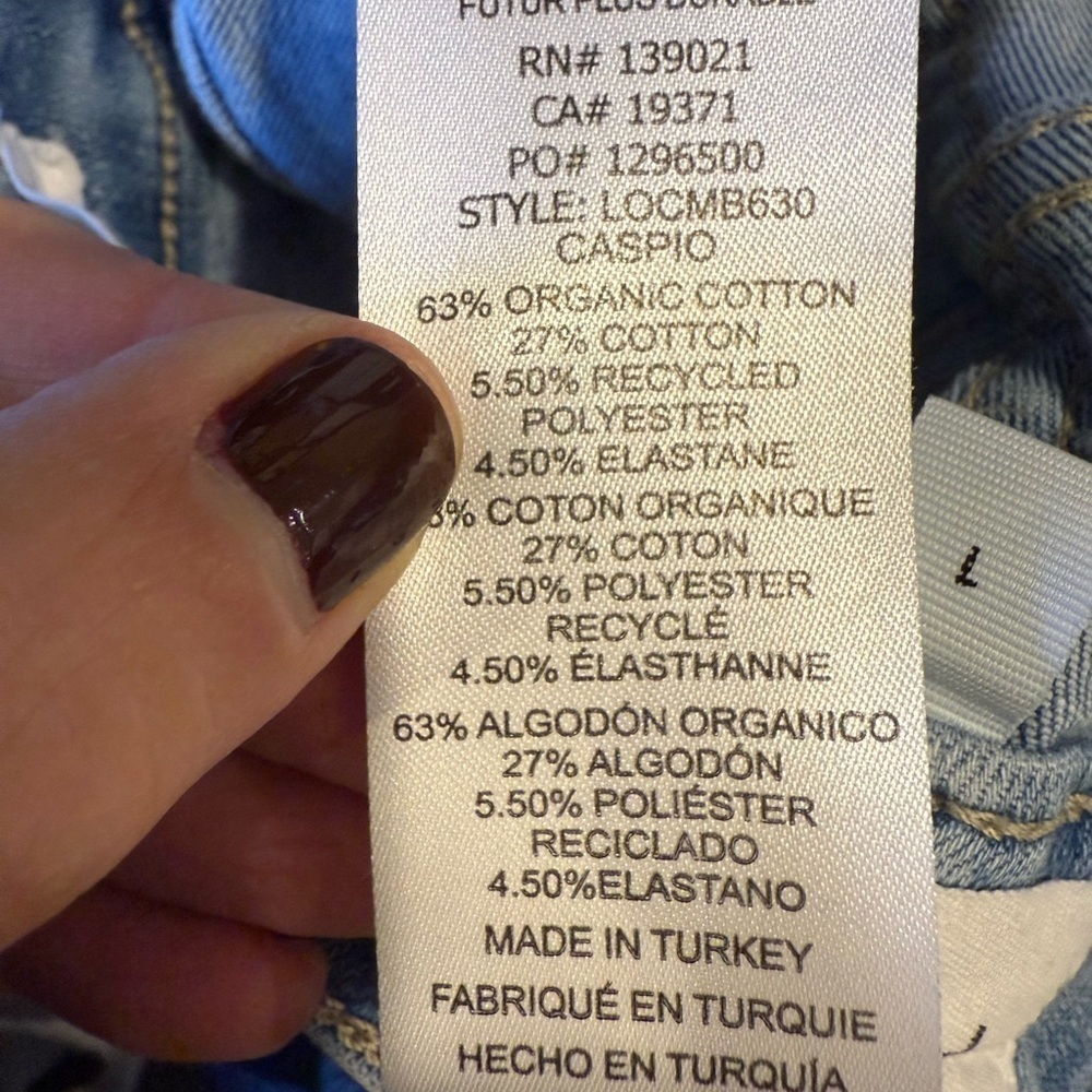 Frame Le One Crop Mini Boot Jeans in Caspio Sz 1 - Picture 12 of 14